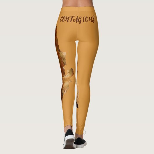 Leggings im klassischen Stil (Rückseite)