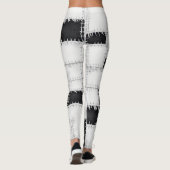 Leggings im klassischen Stil mit grober Steppnaht (Rückseite)