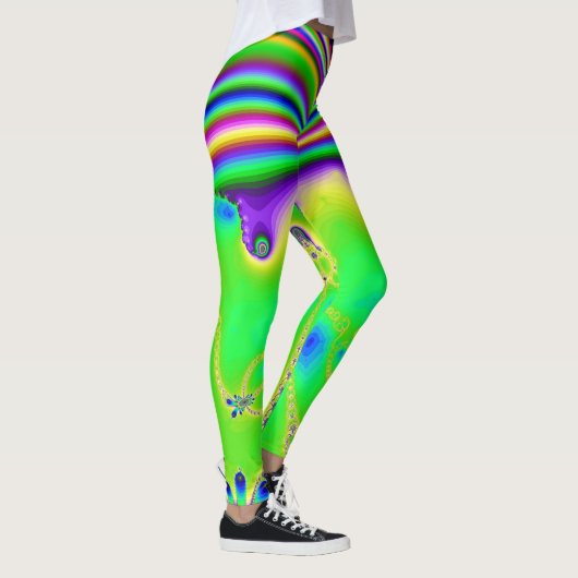 Leggings im lustigen Regenbogenstil (Rechts)