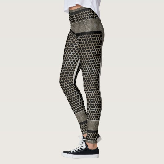 Leggings im Metallstil (Links)