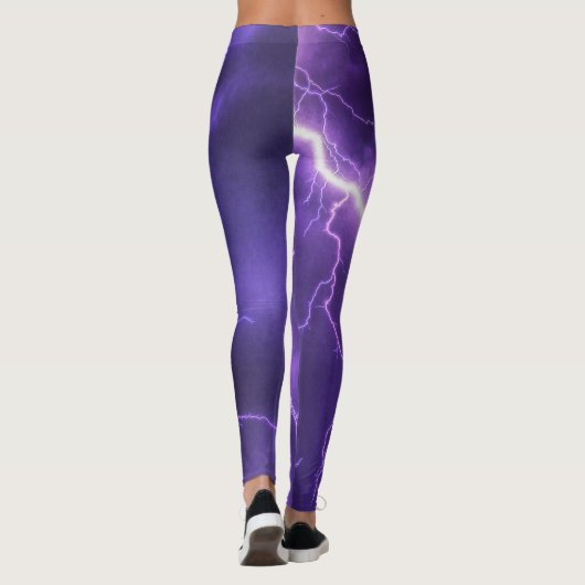 Leggings im Power des Nachtthunders (Rückseite)