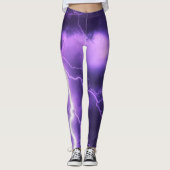 Leggings im Power des Nachtthunders (Vorderseite)