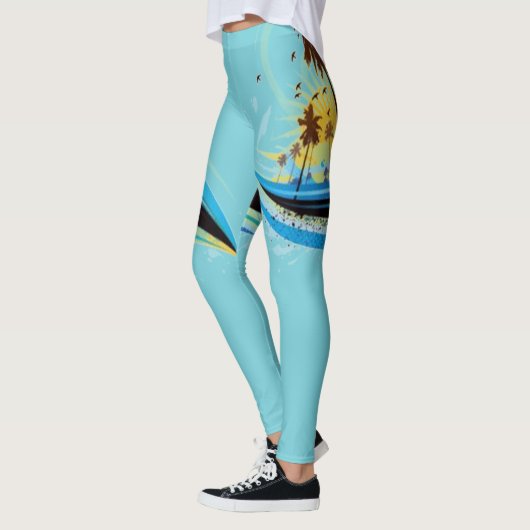 Leggings im Sommer (Links)