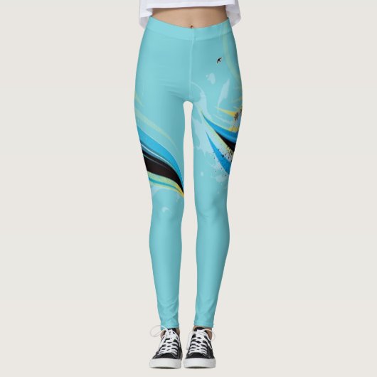 Leggings im Sommer (Vorderseite)