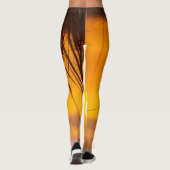 Leggings im Sonnenuntergang (Rückseite)