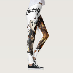 Leggings im Spuk Haus 🕷️ 🎃