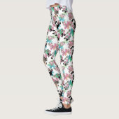 Leggings im Wasserfarbenpuzzle (Links)