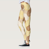 Leggings im Yellow Brown Camouflage Style (Links)