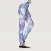 Leggings in Blau und Weiß (Rechts)
