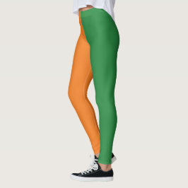 Leggings in den Flaggenfarben von Frauen in Irland