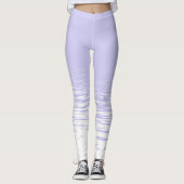 Leggings in den hellen Lavendelschatten (Vorderseite)
