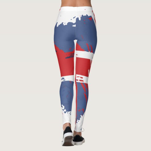 Leggings in der "Union Jack UK Flag" (Rückseite)