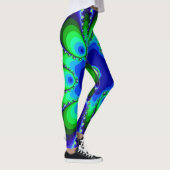 Leggings in fantastischem Stil. Crazy Farben (Rechts)