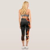 Leggings in Flammen (Rückseite)
