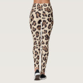 Leggings in Leopard-Printmedien (Rückseite)
