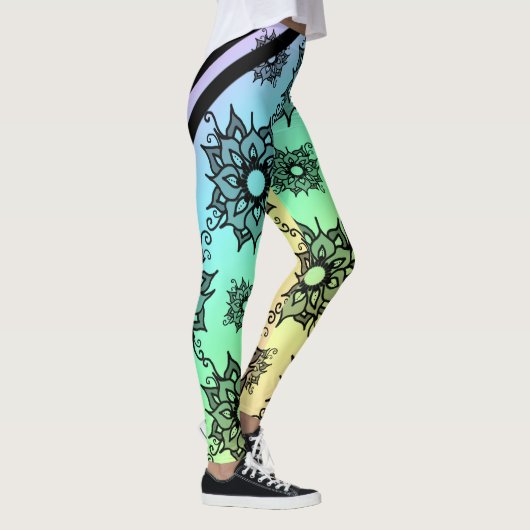 Leggings in Pastellfarben (Rechts)