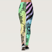 Leggings in Pastellfarben (Rückseite)
