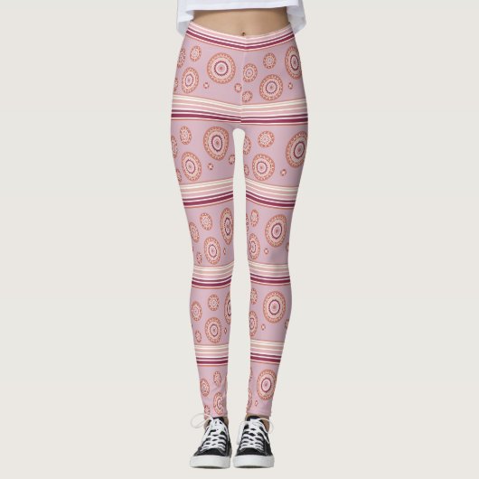 Leggings in Pinks (Vorderseite)