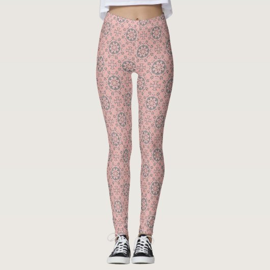 Leggings in Rosa (Vorderseite)
