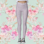 Leggings in Rosa und Grau-Leopard<br><div class="desc">Diese auffallenden Leggings sind mit einem rosa Leopardenprint-Set auf vielseitigem grauem Hintergrund ausgestattet und sind somit das perfekte Statement für jeden Schrank.</div>