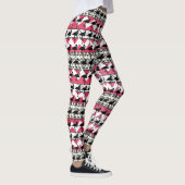 Leggings in rosa und schwarz Flamingo Aztec (Rechts)