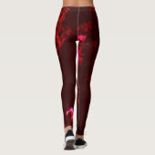 Leggings in Rot-Rosa (Rückseite)