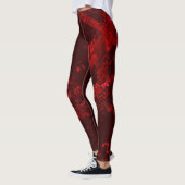 Leggings in Rot-Rosa (Links)