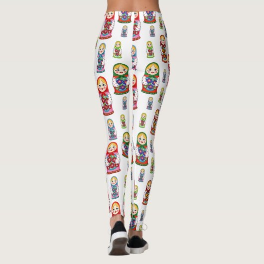 Leggings in russischen Dollars (Rückseite)