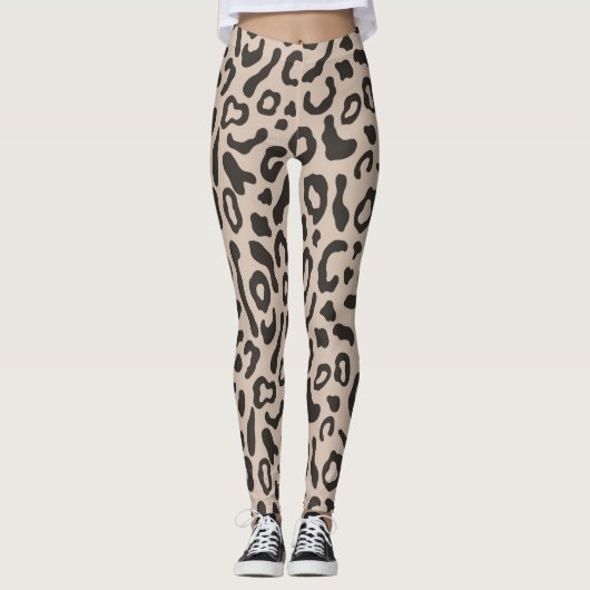 Leggings in Tierdrucken (Vorderseite)