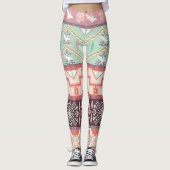 Leggings / Indianerisches Aztekenmuster (Vorderseite)