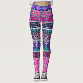 Leggings/Indianerisches Muster Leggings (Vorderseite)