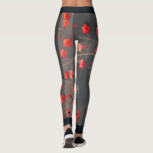 Leggings JAPANISCHE Blume (Rückseite)