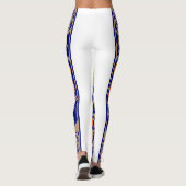 Leggings Kalamkari-Druckmodell (Rückseite)