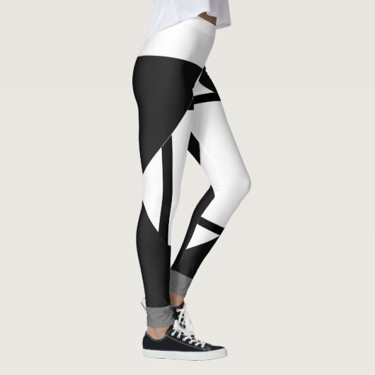Leggings Komposition I Lozenges mit 4 Zeilen Schwa (Rechts)