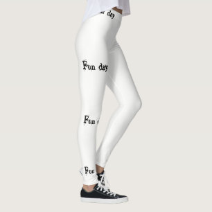 Leggings lang weiß