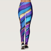Leggings--Leggings in Farbe mischen - 3D Leggings (Rückseite)