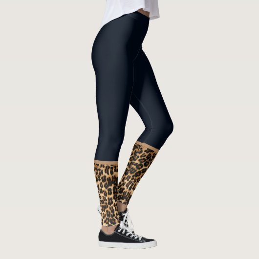 Leggings-Leopard-Leggings Leggings (Rechts)