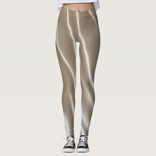 Leggings leuchten mit weißem Chrom (Vorderseite)