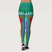 Leggings ~ leuchtend mehrfarbig ~ Original (Rückseite)