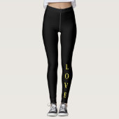 Leggings Liebe (Vorderseite)