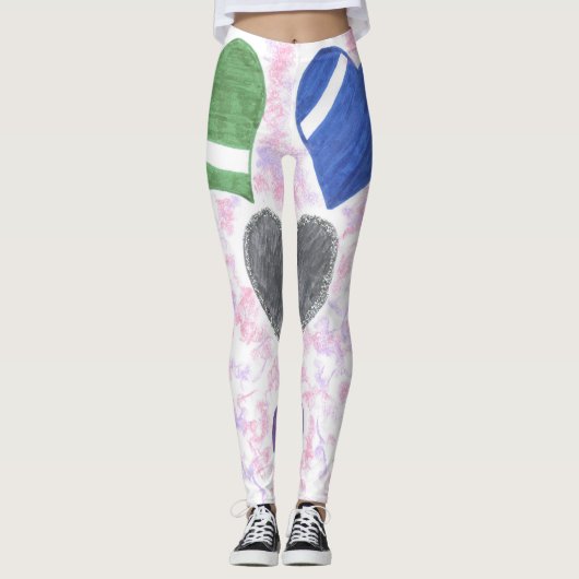 Leggings "Liebe Hues" (Vorderseite)