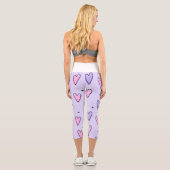 Leggings Liebe in Rosa (Rückseite)