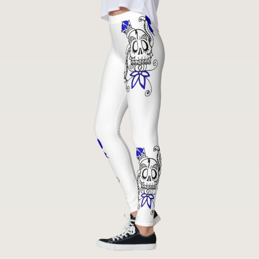 Leggings Liebe lila Design. (Links)