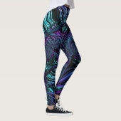 Leggings ~lila blau ~ Original (Rechts)