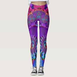 Leggings ~ lila Blau ~ Original