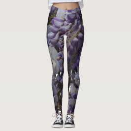 Leggings Lila der Blume