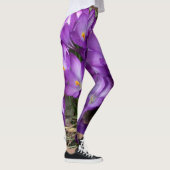 Leggings Lila der Blume (Rechts)