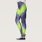 Leggings ~ lila gelb ~ Original (Links)