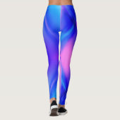 Leggings Lila Regenbogen (Rückseite)