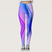 Leggings Lila Regenbogen (Vorderseite)